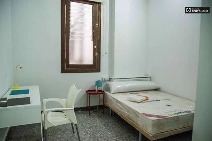 {area} de ortak bir dairede kiralık oda
