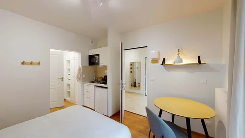 Quarto privado em 27 Rue Claude Bernard, 92130 Issy-les-Moulineaux, France, imagem 7 de 22