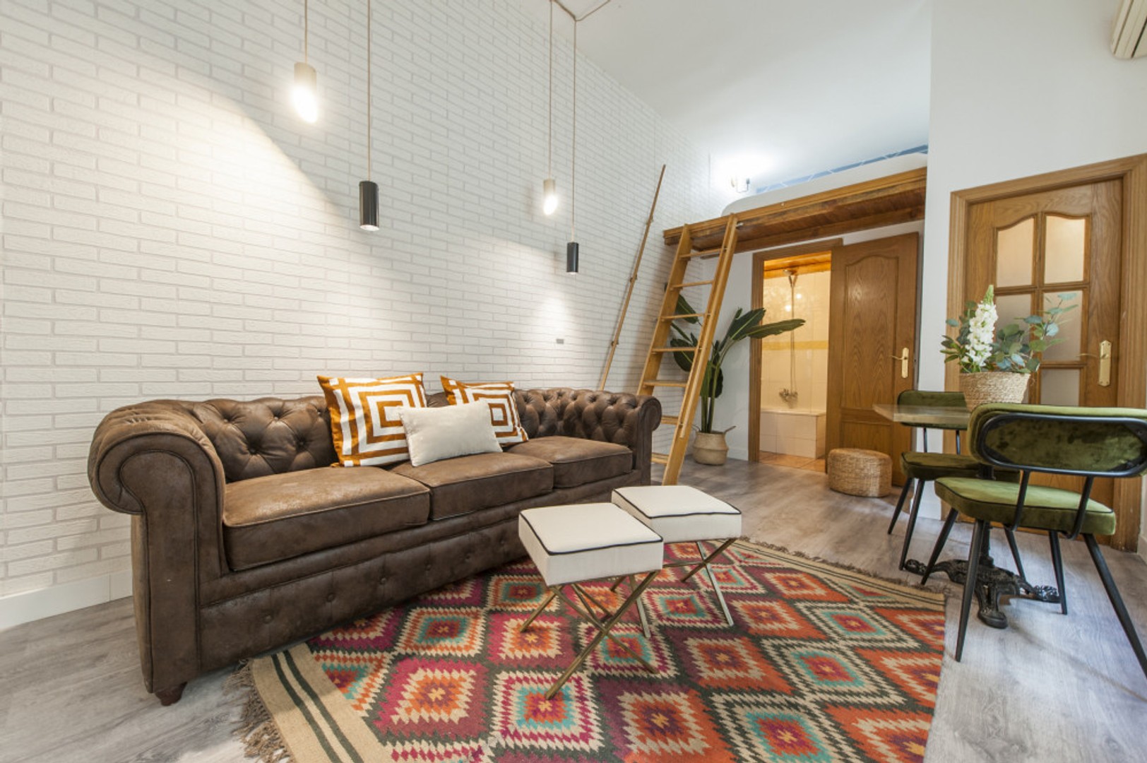 Moderne und helle Wohnung in Madrid