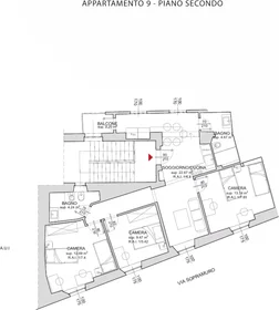 Habitación compartida en Via Sopramuro, Centro Storico, imagen 1 de 10