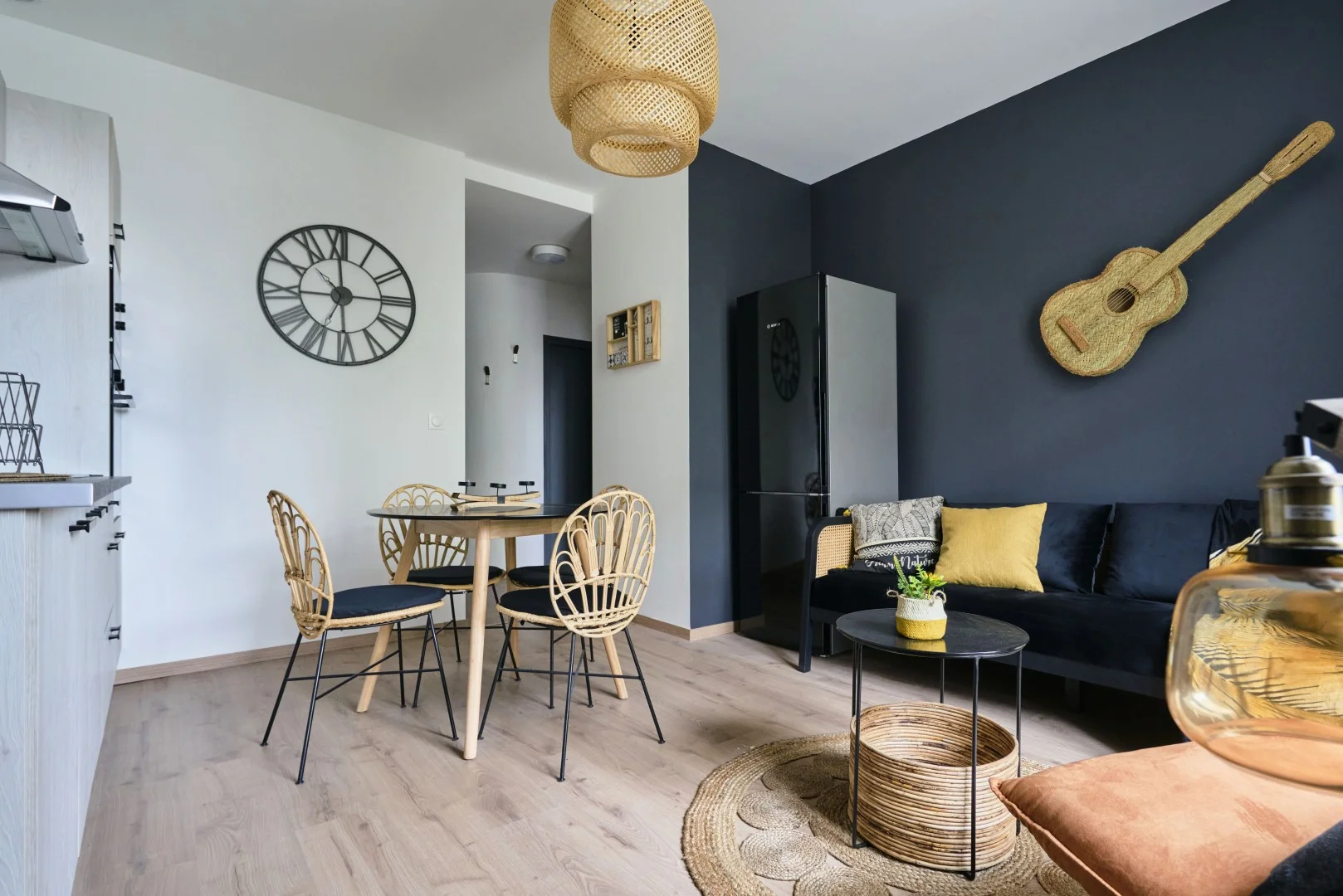 Chambre d'étudiant confortable et spacieuse dans 