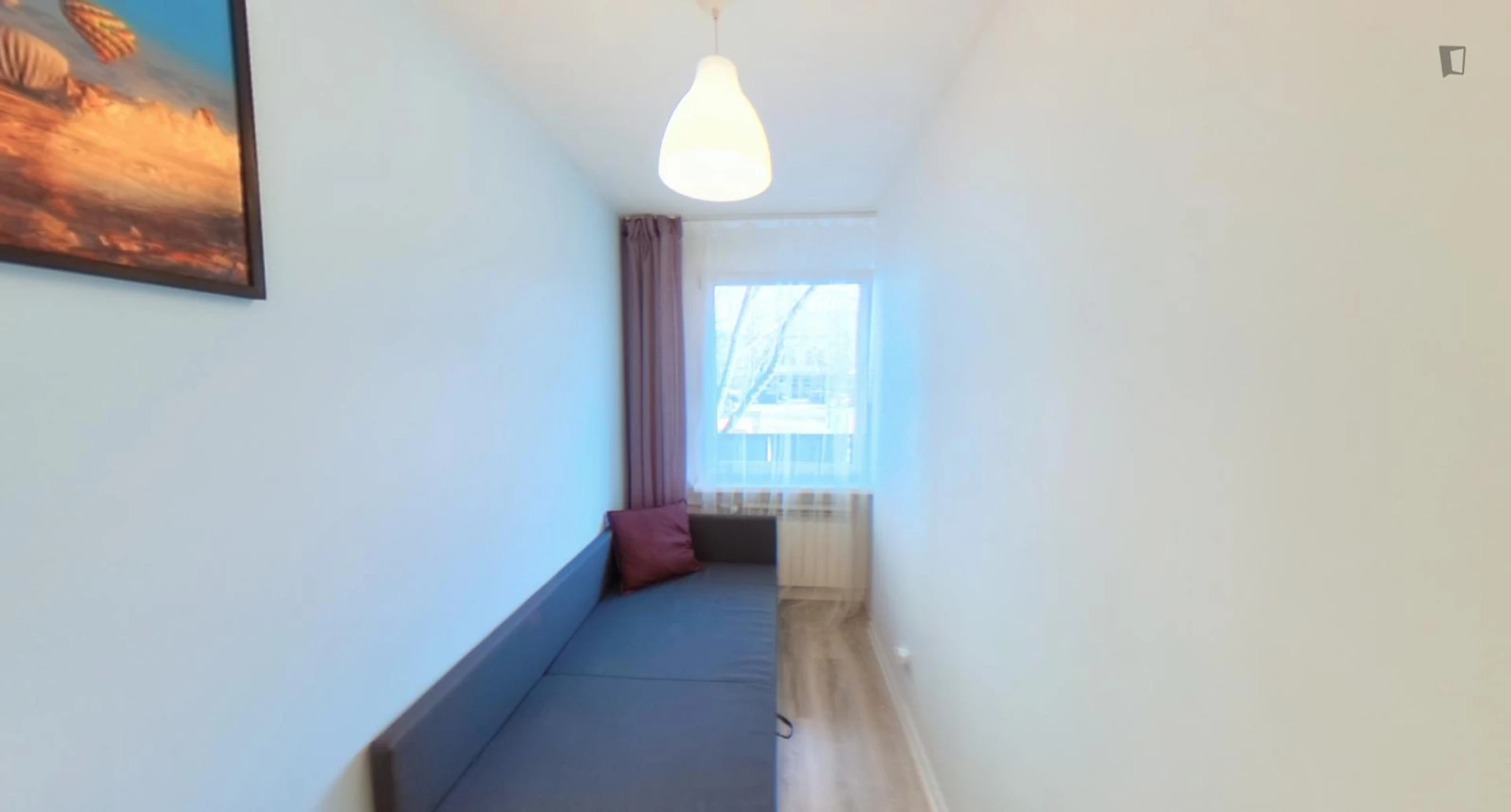 Room for rent with double bed warszawa