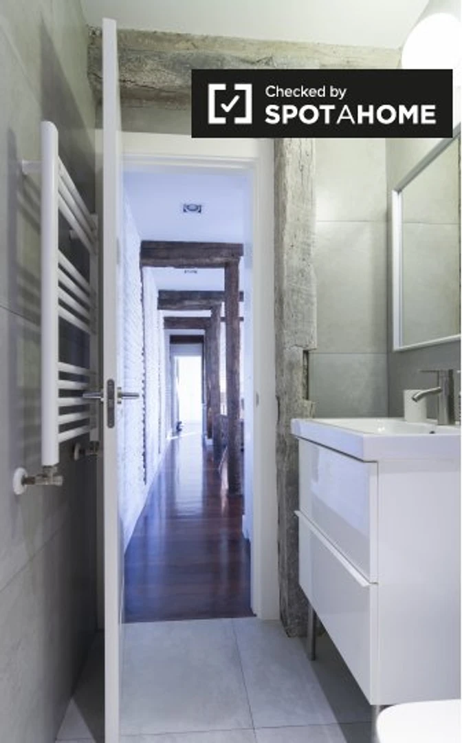 Apartamento totalmente mobilado em Bilbau